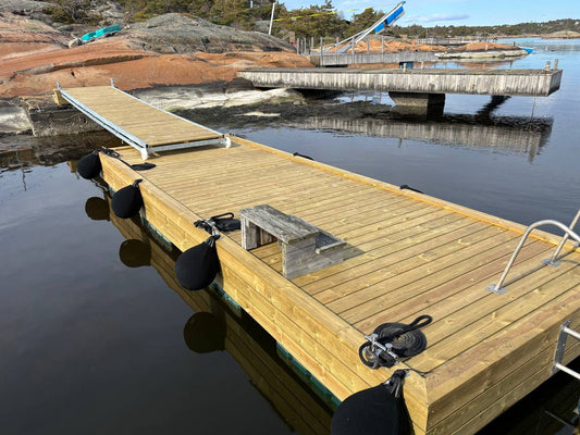 Flytebrygge - lettpontong