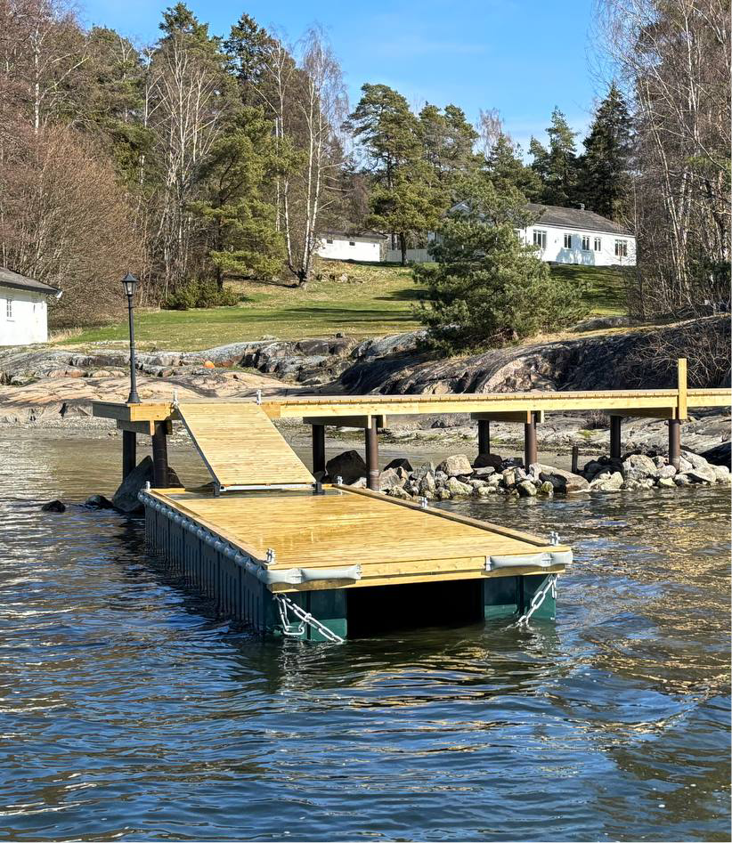 Flytebrygge - lettpontong