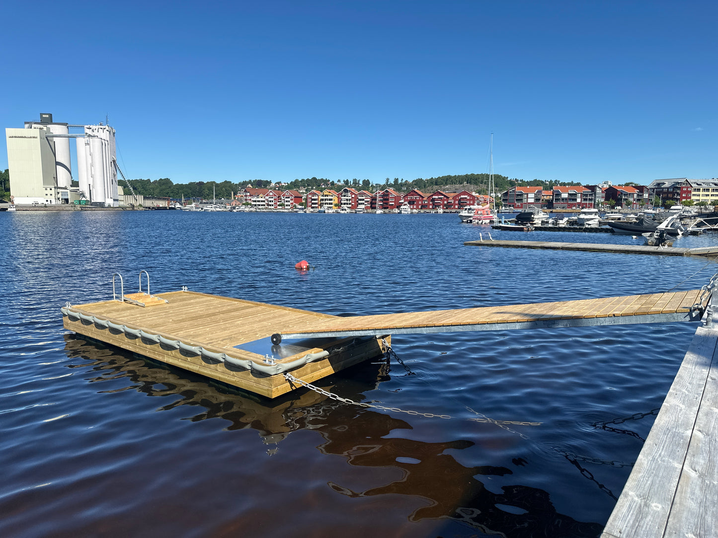 Flytebrygge - lettpontong