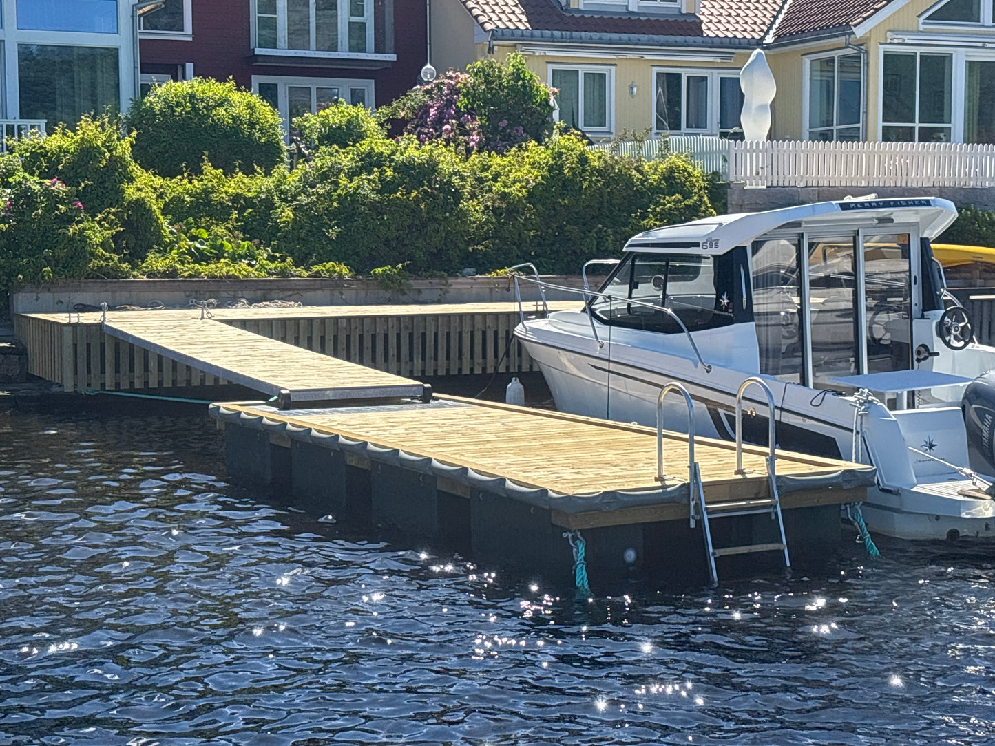 Flytebrygge - lettpontong